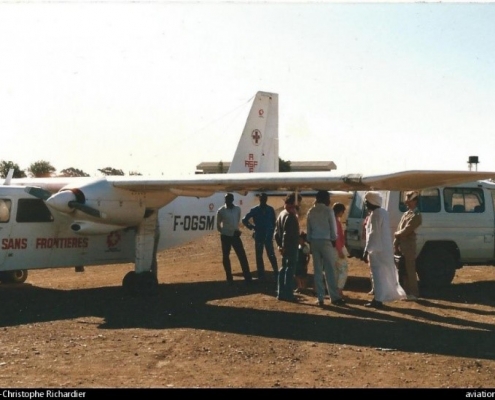 F-OGSM branche aérienne de MSF